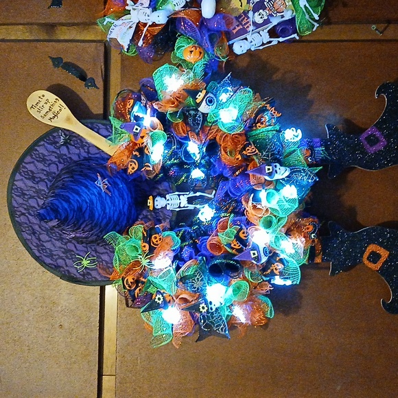 Handmade Witches Wreath - Picture 3 of 8